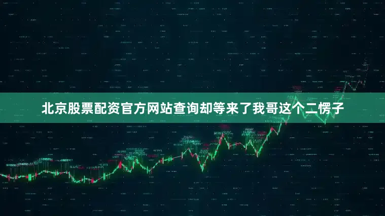 北京股票配资官方网站查询却等来了我哥这个二愣子